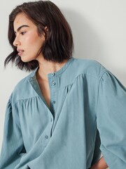 Hush Blue Samantha Blouse - Image 4 of 5