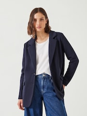Hush Blue Emery Jersey Blazer - Image 6 of 6