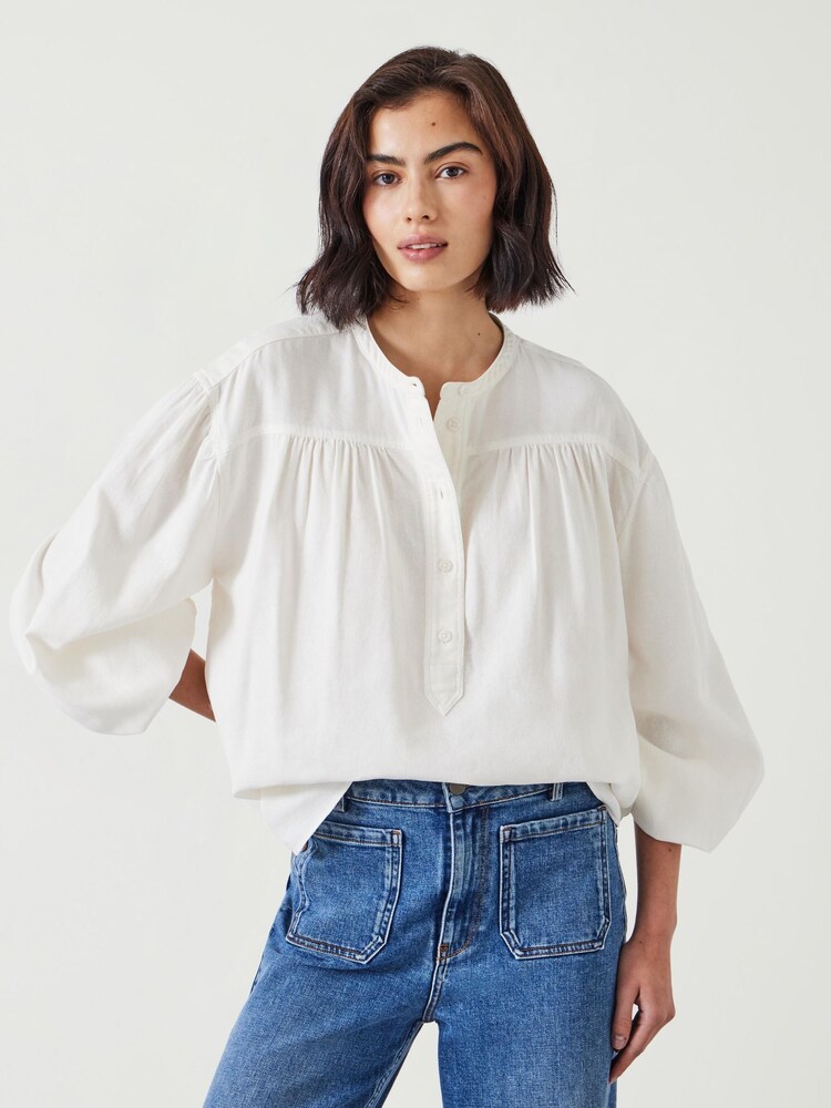 Hush Grey Samantha Blouse - Image 1 of 5