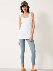 Hush White Marcy Long Line Tank - Image 2 of 5