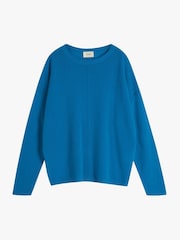 Hush Blue Saphira Cashmere Jumper - Image 4 of 4