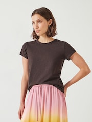 Hush Brown Slim Fit Crew T-Shirt - Image 4 of 5