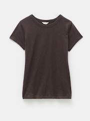 Hush Brown Slim Fit Crew T-Shirt - Image 5 of 5