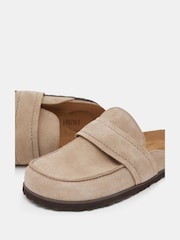 Hush Nude Pia Padded Suede Mules - Image 4 of 4