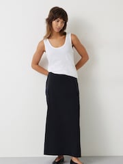 Hush Grey Cotton Slub Tank Top - Image 3 of 4