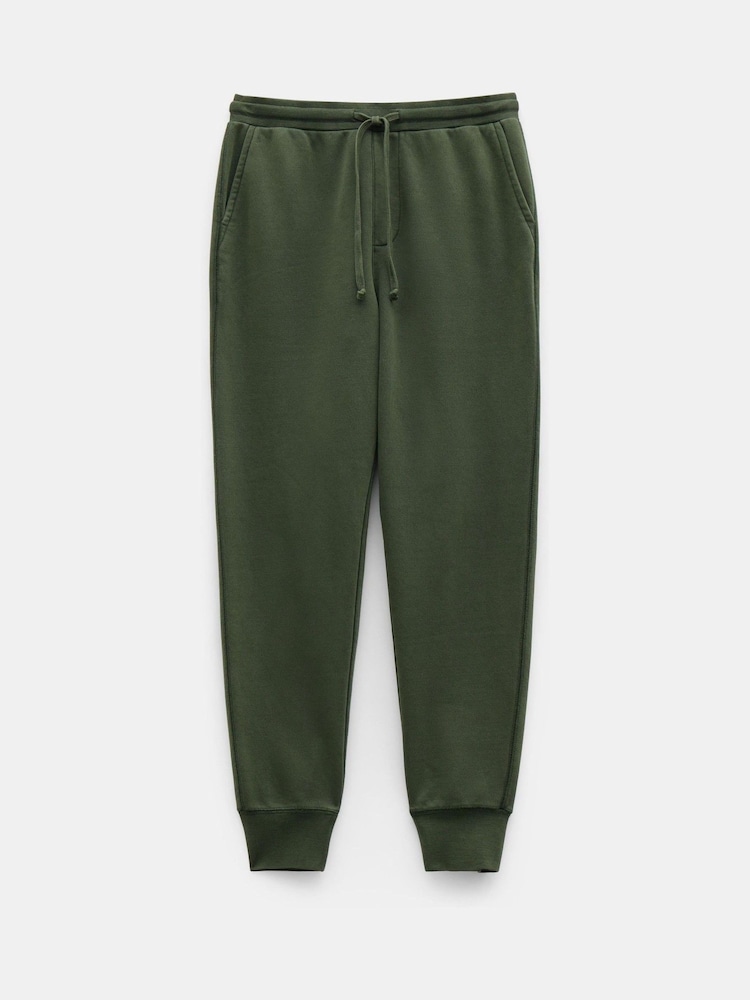 Hush Green Slim Fit Tate Jersey Joggers - Image 5 of 5 Hush Green Slim Fit Tate Jersey Joggers - Image 5 of 5