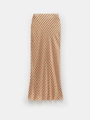 Hush Cream Simone Slinky Midi Skirt - Image 5 of 5
