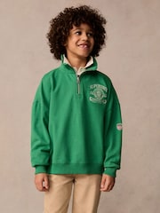 Superdry Green Sweatshirt - Image 1 of 11