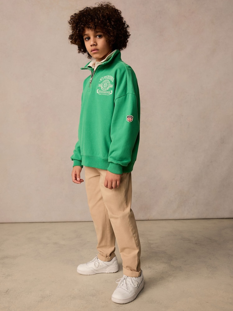 Verde - Superdry Marl 72 Sweatshirt - Imagen 2 de 11 Verde - Superdry Marl 72 Sweatshirt - Imagen 2 de 11