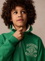 Superdry Green Sweatshirt - Image 3 of 11