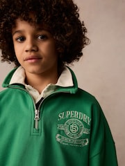 Superdry Green Sweatshirt - Image 4 of 11