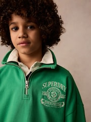 Superdry Green Sweatshirt - Image 5 of 11