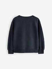 Superdry Navy Sweatshirt - Image 2 of 3