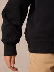 Superdry Navy Marl 72 Sweatshirt - Image 6 of 9