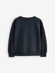 Superdry Navy Marl 72 Sweatshirt - Image 8 of 9