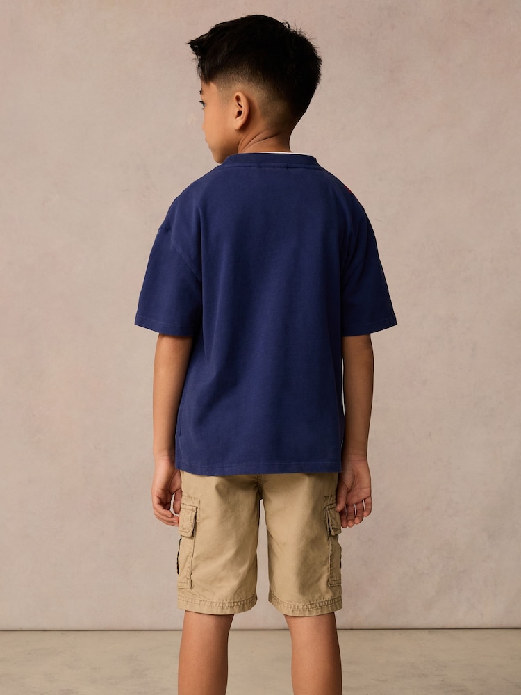 Superdry Navy T-Shirt - Image 2 of 11