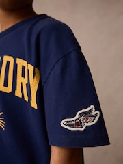 Superdry Navy T-Shirt - Image 3 of 11