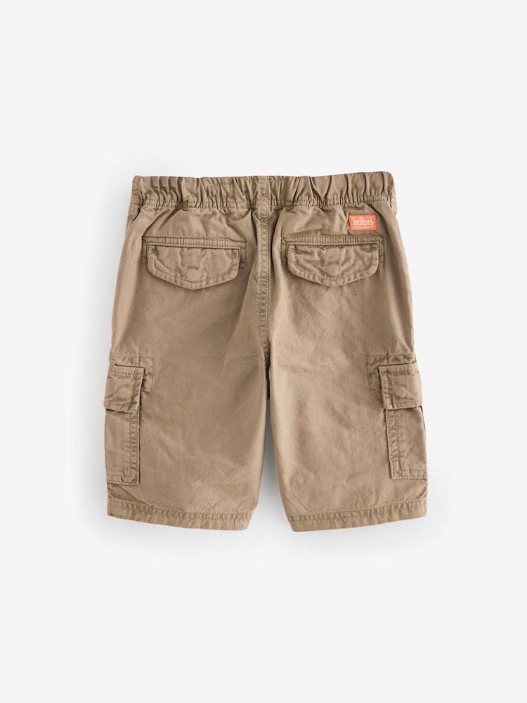 Superdry Tan Brown Cargo Shorts - Image 2 of 5 Superdry Tan Brown Cargo Shorts - Image 2 of 5