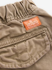 Superdry Tan Brown Cargo Shorts - Image 4 of 5