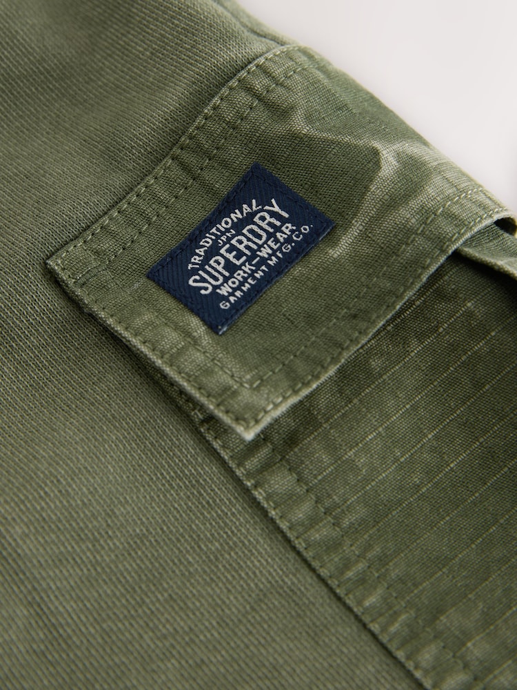 Superdry Khaki/White Tiger Printed Set - Image 10 of 10