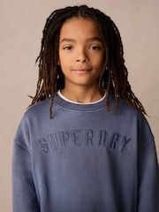 Superdry Blue Sweat Set - Image 3 of 6