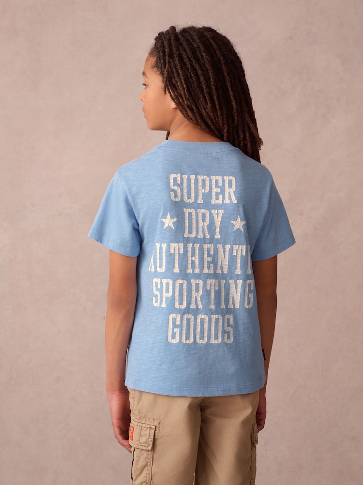 Superdry Blue T-Shirt - Image 2 of 9