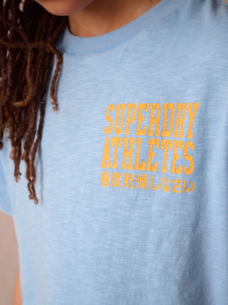 Albastru - Tricou Superdry - Image 3 of 9