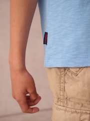 Superdry Blue T-Shirt - Image 4 of 9