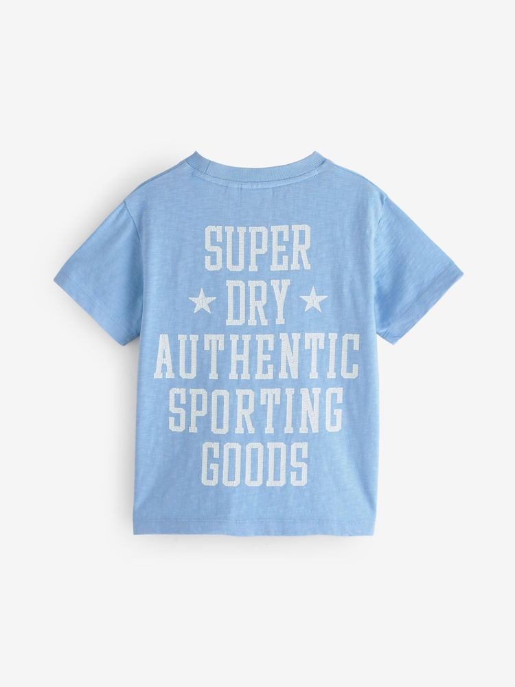 Albastru - Tricou Superdry - Image 6 of 9