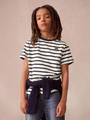 Superdry Navy/White T-Shirt - Image 2 of 11