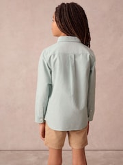 Superdry Green Oxford Shirt - Image 2 of 9