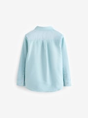 Superdry Green Oxford Shirt - Image 7 of 9