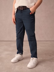 Marineblau - Superdry Chinos Trousers - Bild 1 von 11