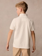 Superdry White Classic Flag Polo Shirt - Image 2 of 7