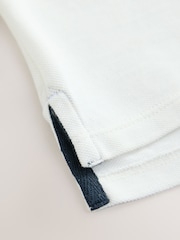 Superdry White Classic Flag Polo Shirt - Image 7 of 7