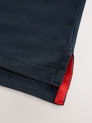 Superdry Navy Classic Flag Polo Shirt - Image 8 of 9