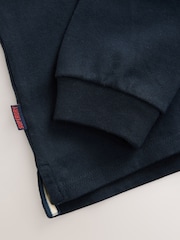 Superdry Navy Rugby Polo Colourblock Set - Image 11 of 12