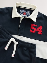 Superdry Navy Rugby Polo Colourblock Set - Image 9 of 12