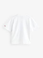 Superdry White/Blue T-Shirt - Image 6 of 8