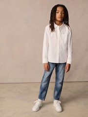 Superdry White Oxford Shirt - Image 2 of 7
