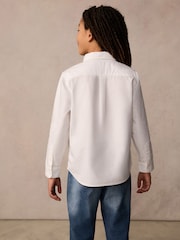 Superdry White Oxford Shirt - Image 3 of 7