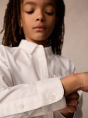 Superdry White Oxford Shirt - Image 4 of 7