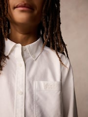 Superdry White Oxford Shirt - Image 6 of 7