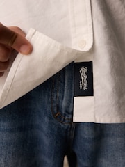 Superdry White Oxford Shirt - Image 7 of 7