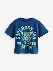 Красно-синяя - Superdry T-Shirt 3 Pack - Image 2 of 7