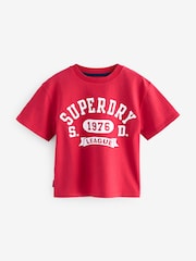 Красно-синяя - Superdry T-Shirt 3 Pack - Image 3 of 7