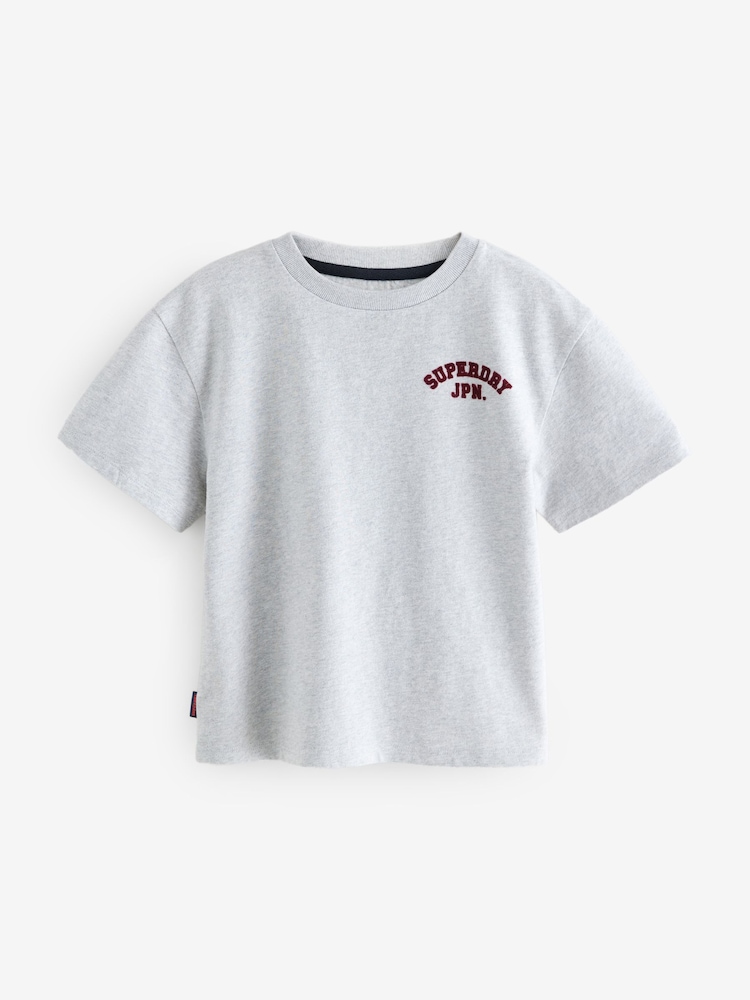 Superdry Red/Blue T-Shirt 3 Pack - Image 4 of 7