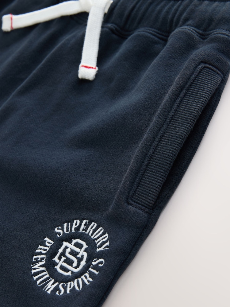 Superdry Blue Embroidery Polo Set - Image 12 of 12