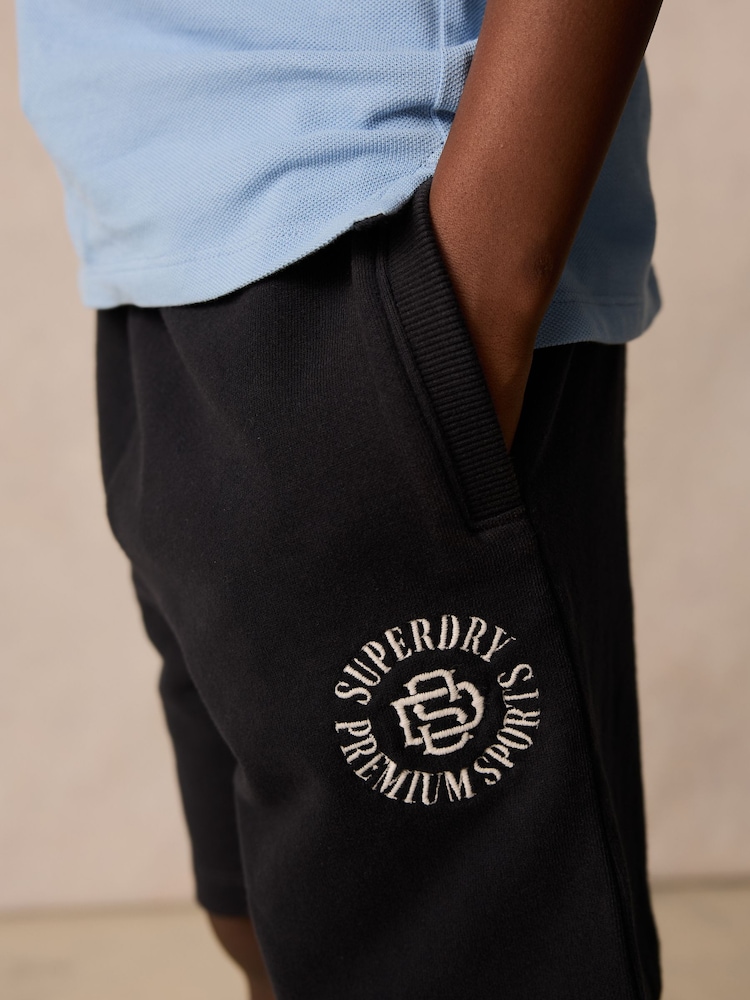 Superdry Blue Embroidery Polo Set - Image 6 of 12