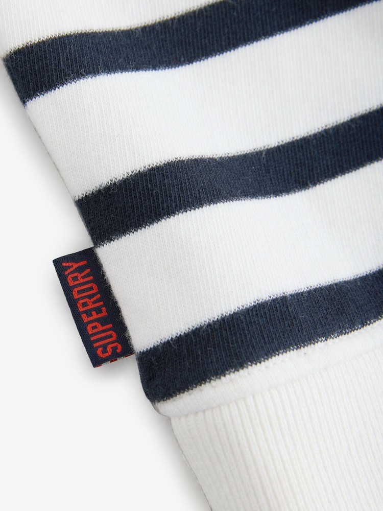 Superdry Red/Blue Sweatshirt and Joggers Set - Image 11 of 12